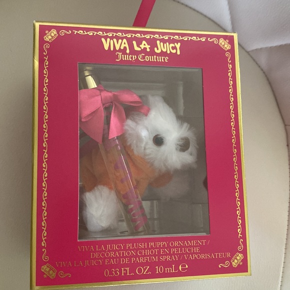 ‼️SOLD OUT‼️Viva La Juicy Ornament with Plush Toy with Orange Hoodie - Picture 4 of 6